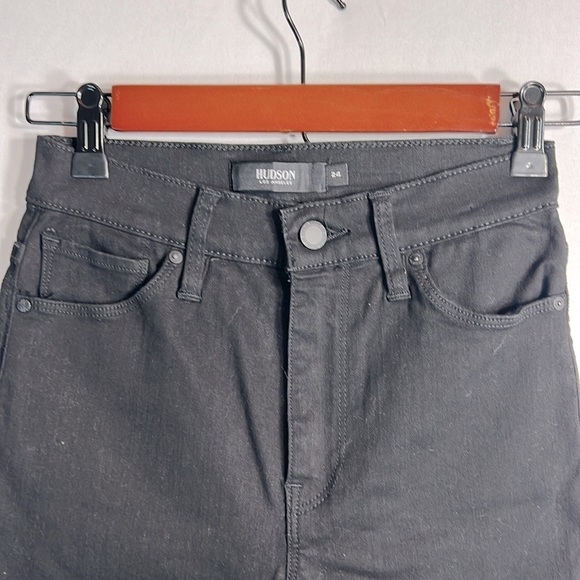 Hudson Jeans Barbara High Waist Super Skinny Enhance Jeans size 24 NWT - Picture 3 of 9